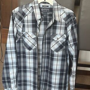 American Rag Men’s LS Button Down Shirt